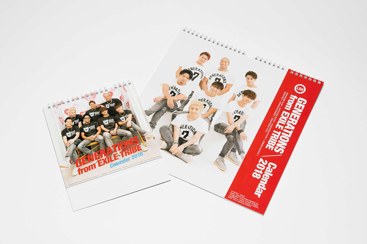 ハイライツ株式会社のproject Generations From Exile Tribe 18 Calendar 東京 表参道のデザイン会社