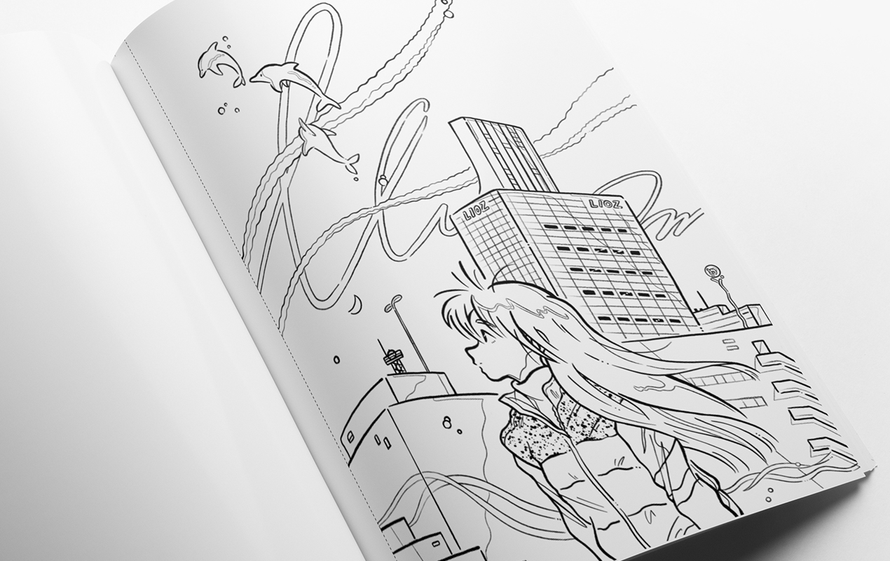 ハイライツ株式会社のブログ（ニューレトロぬりえ 情景篇）｜東京