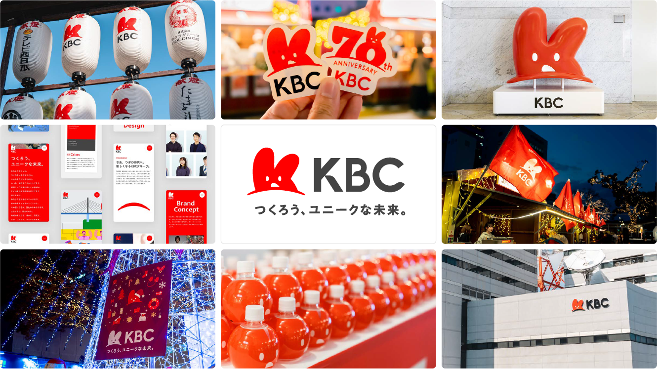 KBCのブランド展開における実績をまとめた一覧
